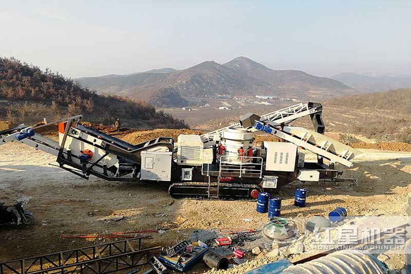 履帶移動圓錐破碎機現場 履帶移動圓錐破碎機現場