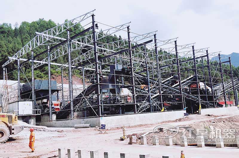 處理軟石料砂石現場 處理軟石料砂石現場