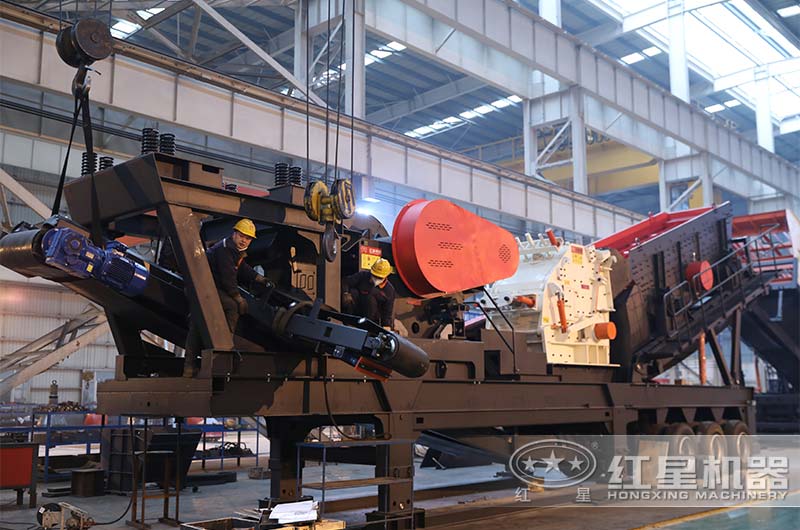 四合一57移動(dòng)鄂式破碎站 四合一57移動(dòng)鄂式破碎站