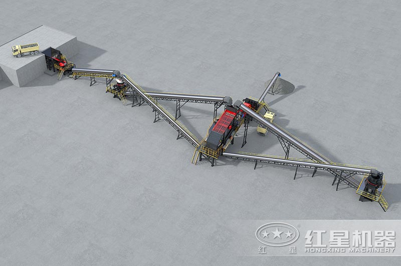 固定式制砂生產(chǎn)線 固定式制砂生產(chǎn)線