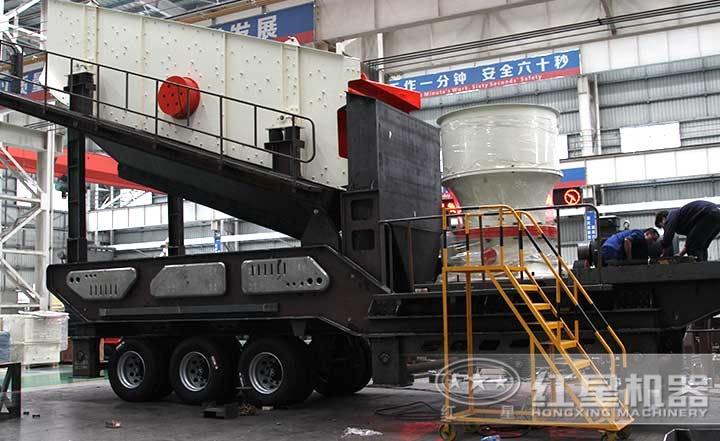 輪胎式圓錐移動破碎站